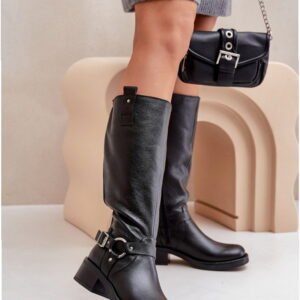 Step in style Boots Model Zazoo 70141 Black Knee-High