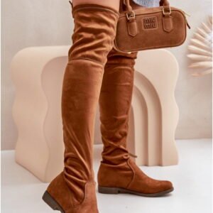 Step in style Knee-High Boots Model Linnithia A26 Camel