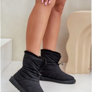 Step in style Snow Boots Model Vamidra 6433 Black High Shaft