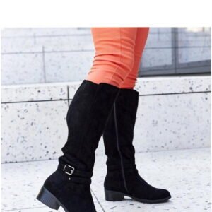 Solea Insulated Boots Aldisio Black Eco Suede
