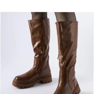 Solea Classic Flat Boots Christien Brown