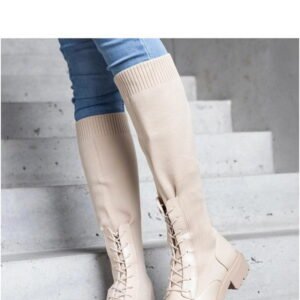 Solea Boots Luana Beige 4 cm
