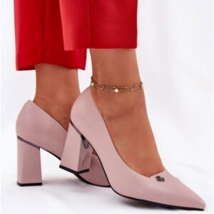 Step in style Vinceza Heels Model 62224 Pink Heel Height 8.5 cm