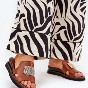 Step in style Sandals Model Sarela RMR2267-9 Brown Heel Height 4.5 cm