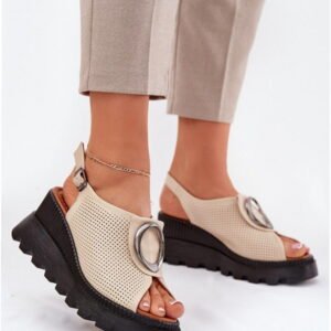 Step in style Sandals Model Artiker 56C0111 Beige Natural Leather