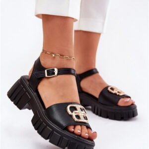 Step in style Sandals Model Vinceza 79541 Black Natural Leather