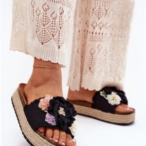 Step in style Sandal Flip-Flops Zenvanis 5217 Black High Platform 4 cm