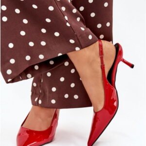 Step in style Heels Talira P-1405 Red Eco Leather