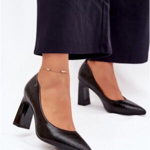 Step in style Vinceza 62252 Heels Black Eco Leather