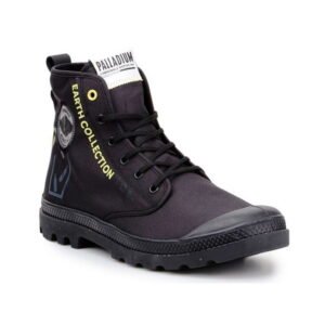 Palladium Footwear Pampa W 77054-008-M Black High Top
