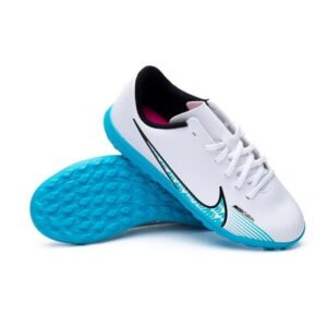 NIKE Football Boots Vapor 15 Club TF Jr DJ5956-146 White