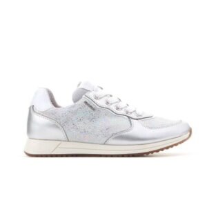 Geox Footwear J Jensea G.D Jr J826FD Silver